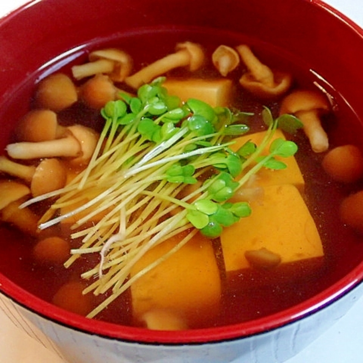麺つゆで なめこと豆腐のお吸い物 レシピ 作り方 By ぷ みぃまま 楽天レシピ 麺つゆで なめこと豆腐のお吸い物 レシピ 作り方 By ぷ みぃまま 楽天レシピ